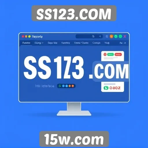 Análise da interface do usuário no SS123.COM